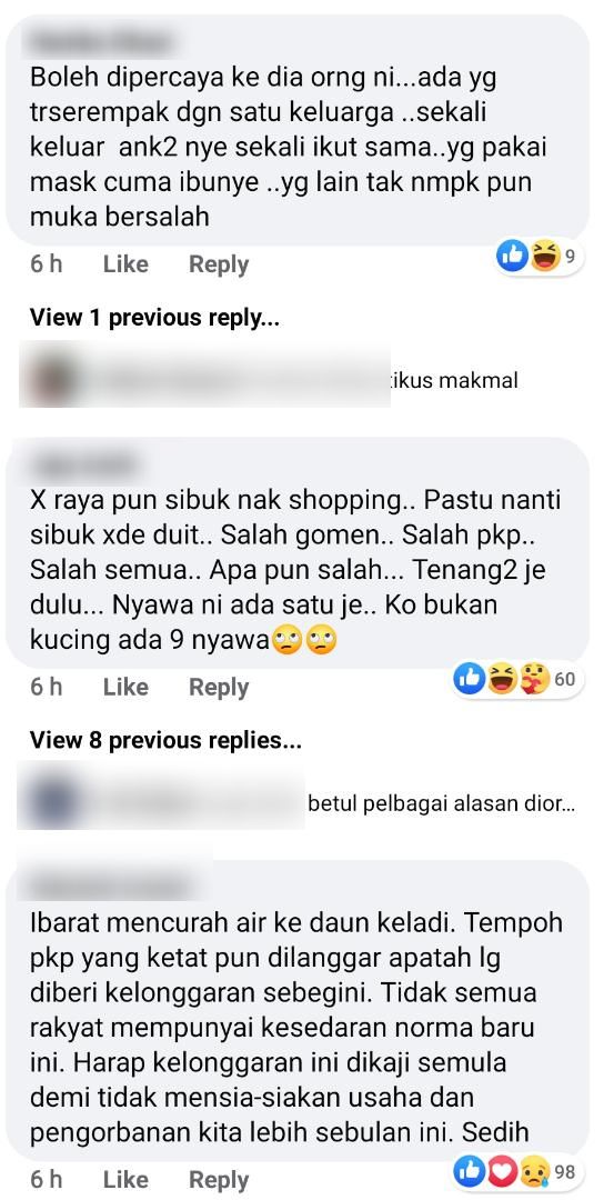 Tak Mustahil Muncul Kluster Shopping Raya, Rakyat Disaran Guna Baju Lama Saja 10
