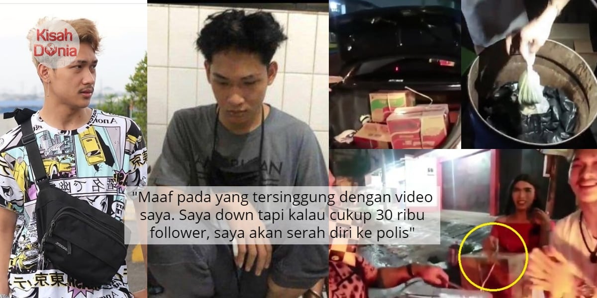 Tergamak Prank Derma Kotak Berisi Sampah, YouTuber Menyorok Kini Dicekup Polis 7