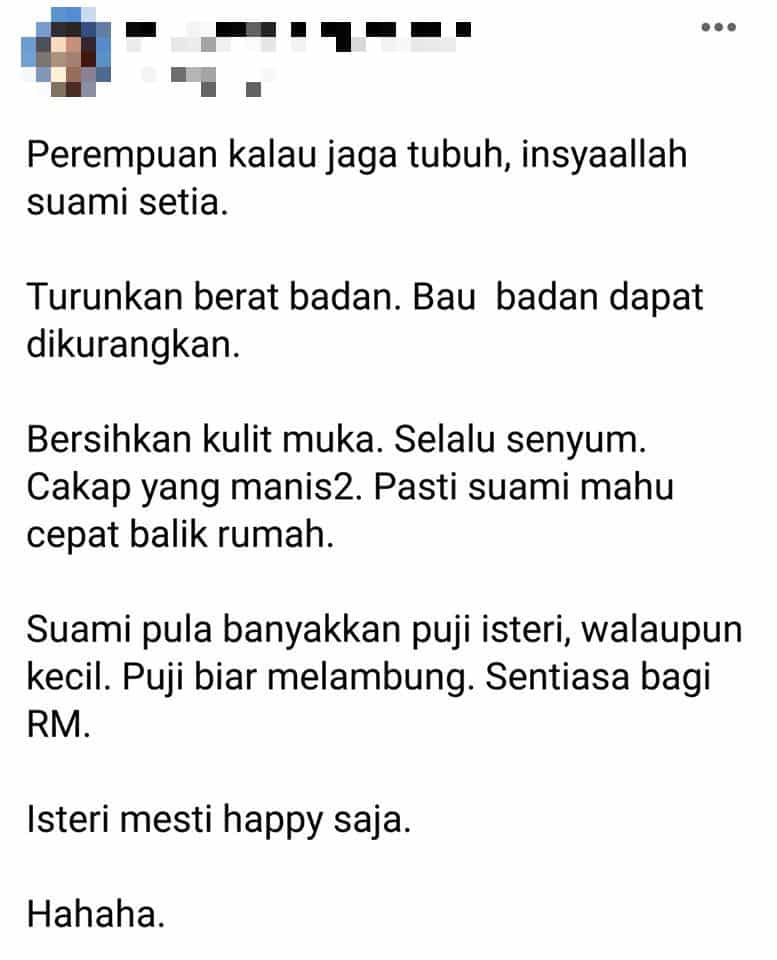 Wanita Kalau Jaga Tubuh Suami Setia? Peguam Dedah Realiti Rumah Tangga Sekarang