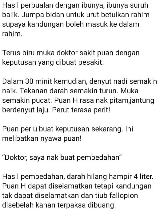 Nyaris Gagal Diselamatkan, Baca Pengalaman Ibu Tak Sedar Hamil Luar Rahim Ini