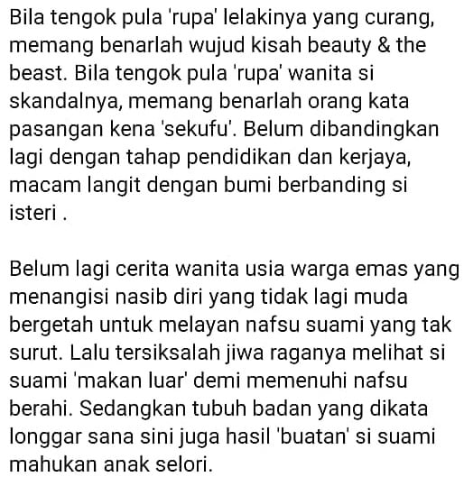 Wanita Kalau Jaga Tubuh Suami Setia? Peguam Dedah Realiti Rumah Tangga Sekarang