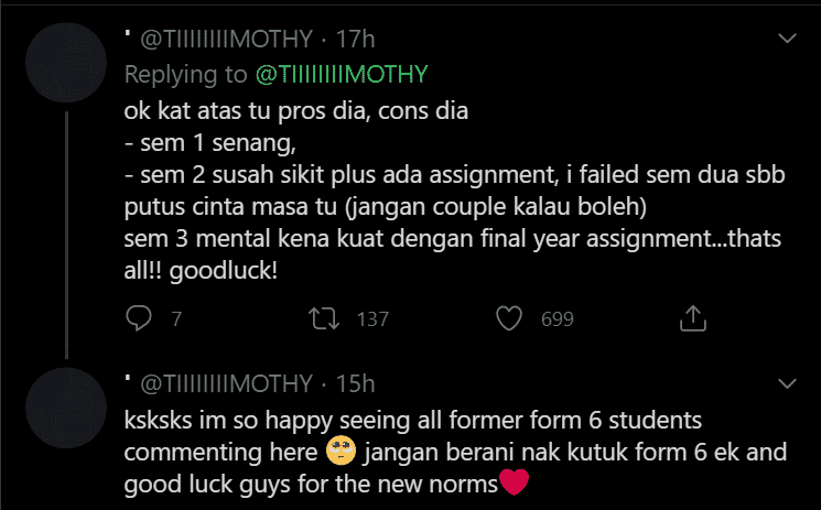 Jangan Rasa Down Tak Berjaya Dapat Tawaran UPU, Lepasan SPM Better Sambung STPM