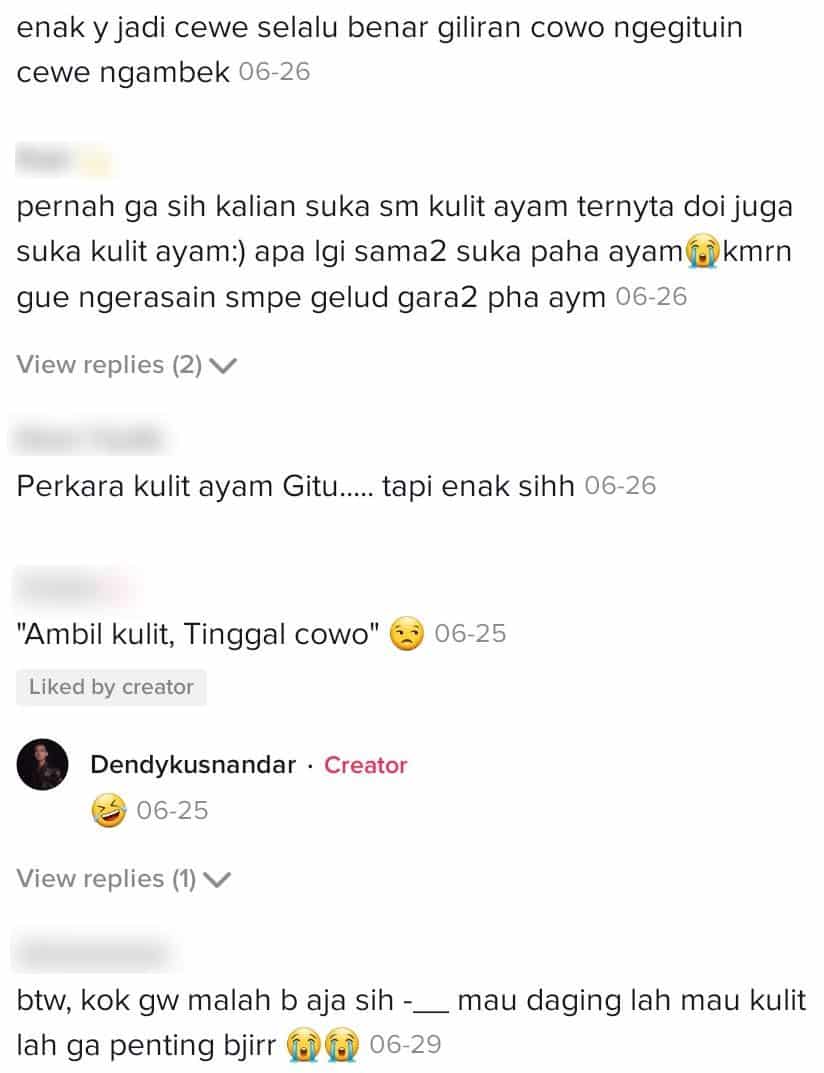 Rembat Makan Kulit Ayam Goreng Masa Dating, Lelaki Terdiam Awek Merajuk Teruk