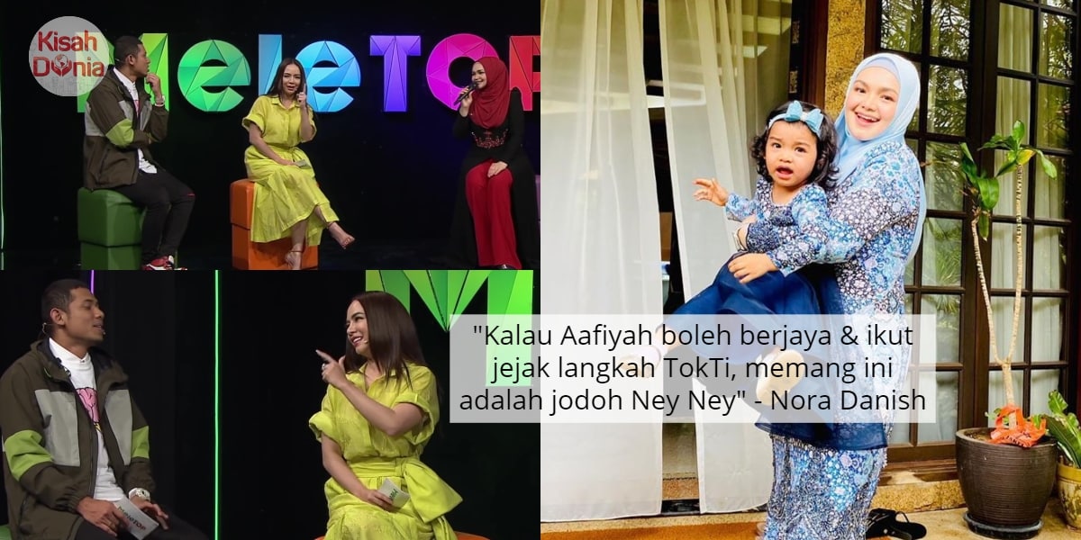 Pandai Lindung DS Siti Nurhaliza, Nora Danish Mahu Jodohkan Anak Dengan Aafiyah 1