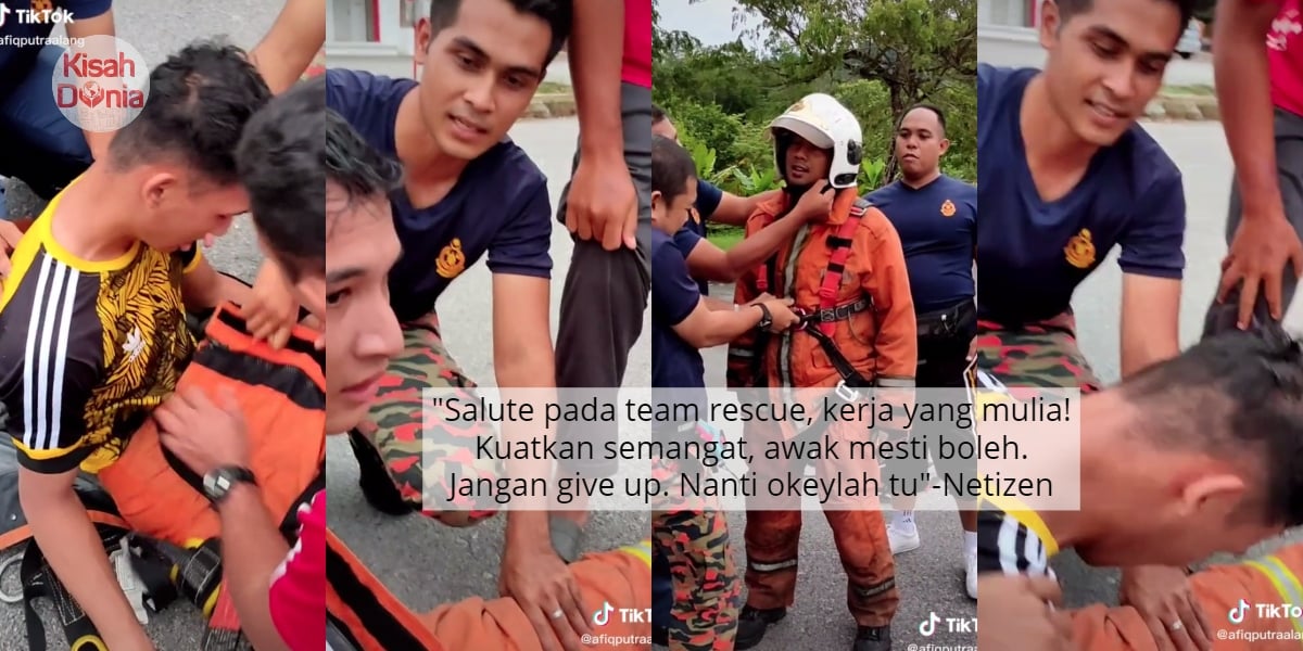 Muntah & Pitam, Video Abang Bomba 'Barai' Jalani Training Buat Ramai Appreciate 5