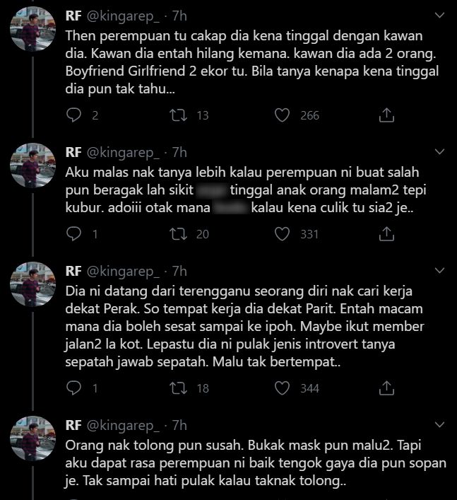 Malam Tersadai Tepi Pusara Ditinggalkan Kawan Sendiri, Gadis Cuak Cari Bantuan