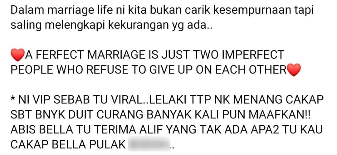 Walau Suami Kantoi Ada Skandal, Wanita Tak Melatah Kongsi Moment Indah Bersama