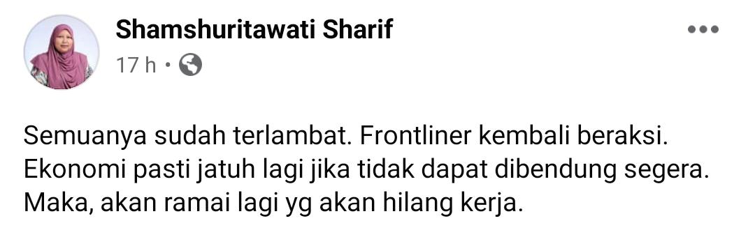 COVID-19 Di Malaysia Melarat Semula, ‘Frontliners’ Mungkin Kembali Beraksi..