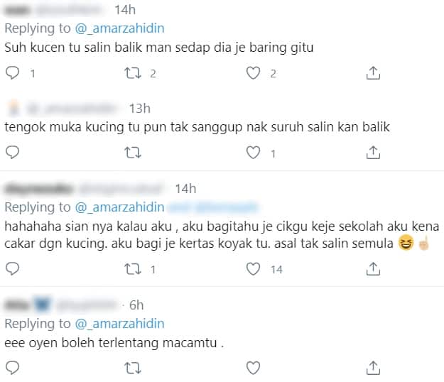 Tak Rasa Bersalah Langsung, Oyen Pura-Pura Tidur Lepas Koyakkan 