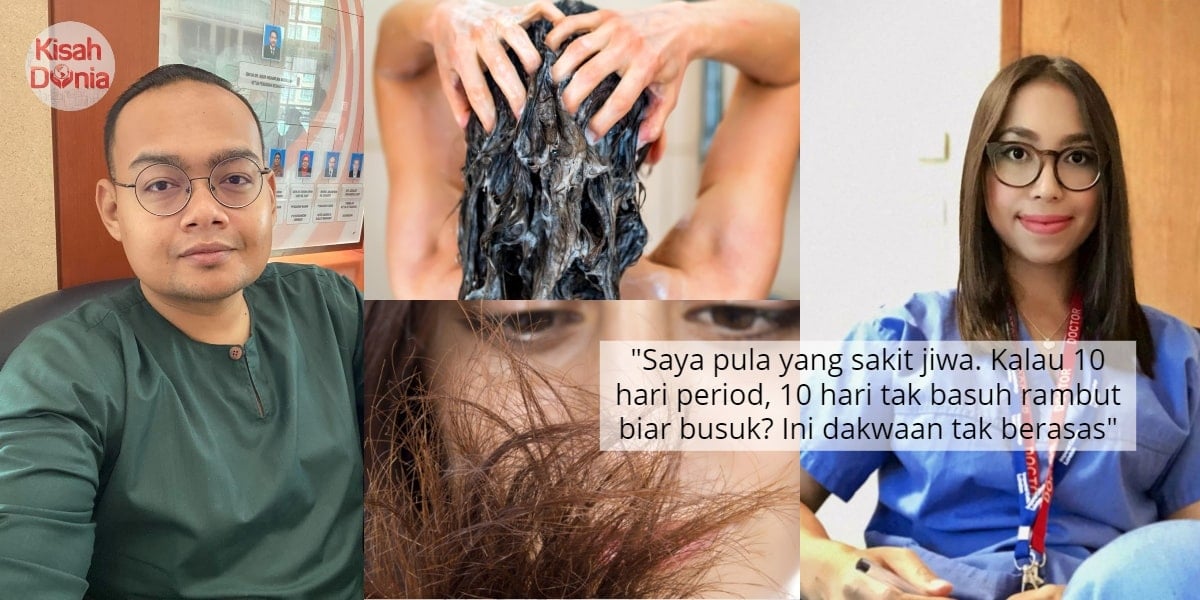 Wanita Haid Dilarang Basuh Rambut, Ramas Kulit Kepala Akan Jejaskan Kesihatan? 5