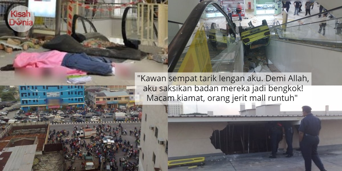 Kilasan Ajal Depan Mata, Tragedi Kereta Jatuh Dalam Mall Di Kelantan Terus Jadi Mimpi Ngeri 45