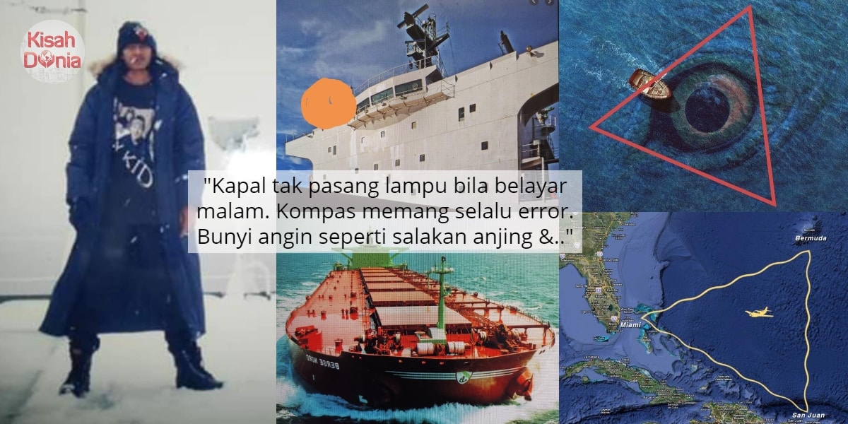 Kapal Disedut? Engineer Malaysia Dedah Realiti Belayar Laut Segi Tiga Bermuda 1