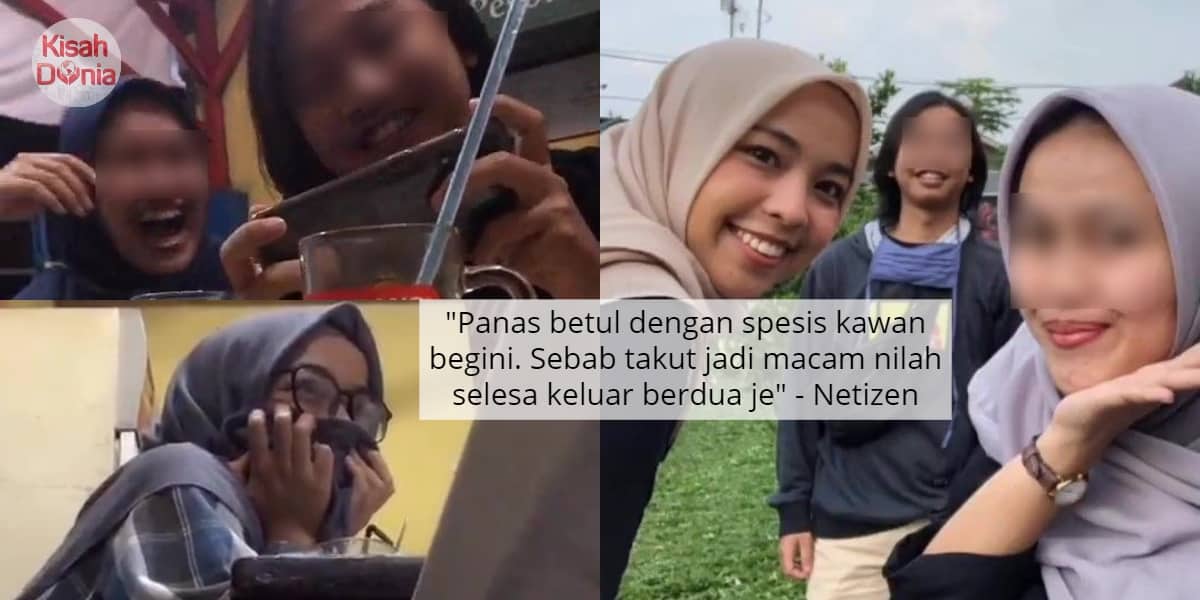 [VIDEO] Sering Lepak Bertiga, Last Sekali Teman Lelaki Dicaras Kawan Sendiri 37