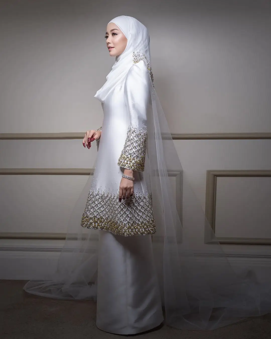 Ramai Akan Demand Design Sama, Baju Nikah Kurung Pahang Mira Filzah Jadi Bualan