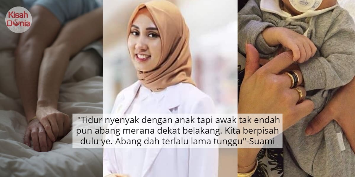 Habis Bersalin Period Melarat 3 Bulan, Suami Talakkan Isteri Enggan 'Bersama' 9