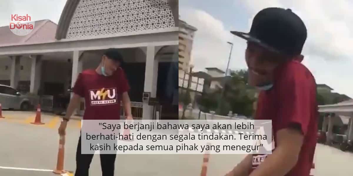 Pantang Nampak Sepah, Gadis Pening Tengok Mak Ambil Alih Kerja Tukang Sapu R&R