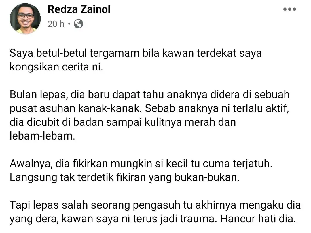 Anak Banyak Berdiam Lepas Hantar Ke Pengasuh, Doktor Tergamam Tahu Hal Sebenar