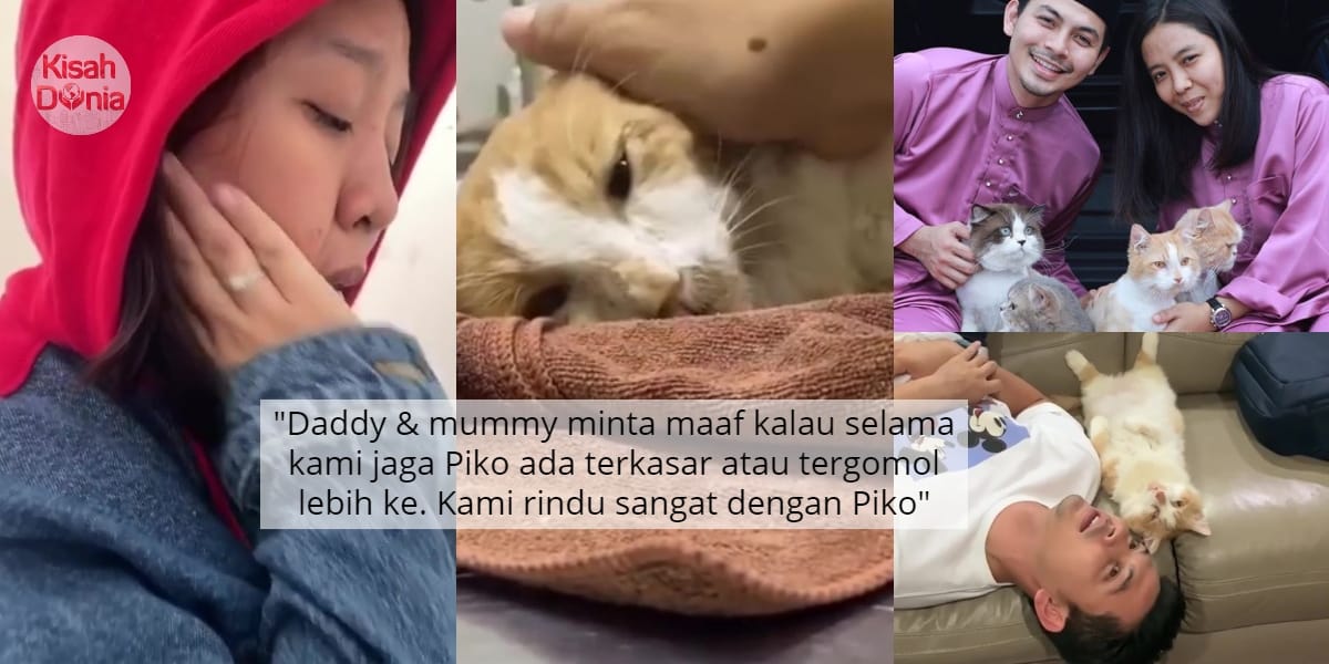 Dah Macam Anak Sendiri, Izzue Islam & Awin Pilu Kehilangan Kucing Kesayangan 10