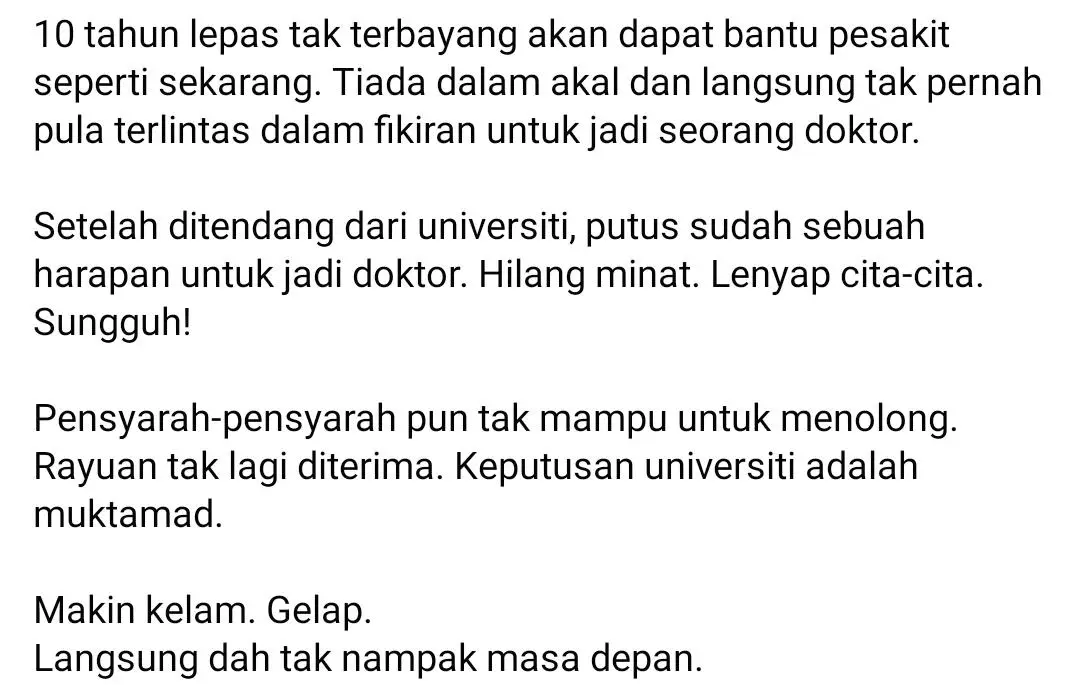 Gelap Masa Depan Dibuang Universiti, Ibu Cari Jalan Sampai Anak Digelar Doktor