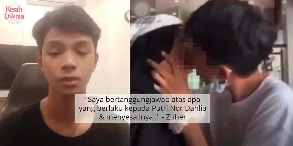 [VIDEO] Mengaku Bercumbu Dengan Anak Nora, Remaja Lelaki Tampil Mohon Maaf 8