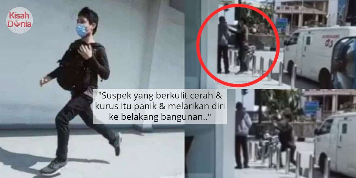 [VIDEO] Penyamun ‘Gabra’, Cubaan Merompak Pungutan Wang Mesin ATM Di Bank Gagal