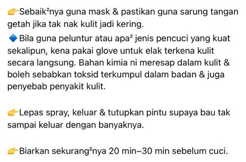 Campur Peluntur & Sabun Pencuci Lantai, Wanita Keracunan Klorin Lepas 5 Minit