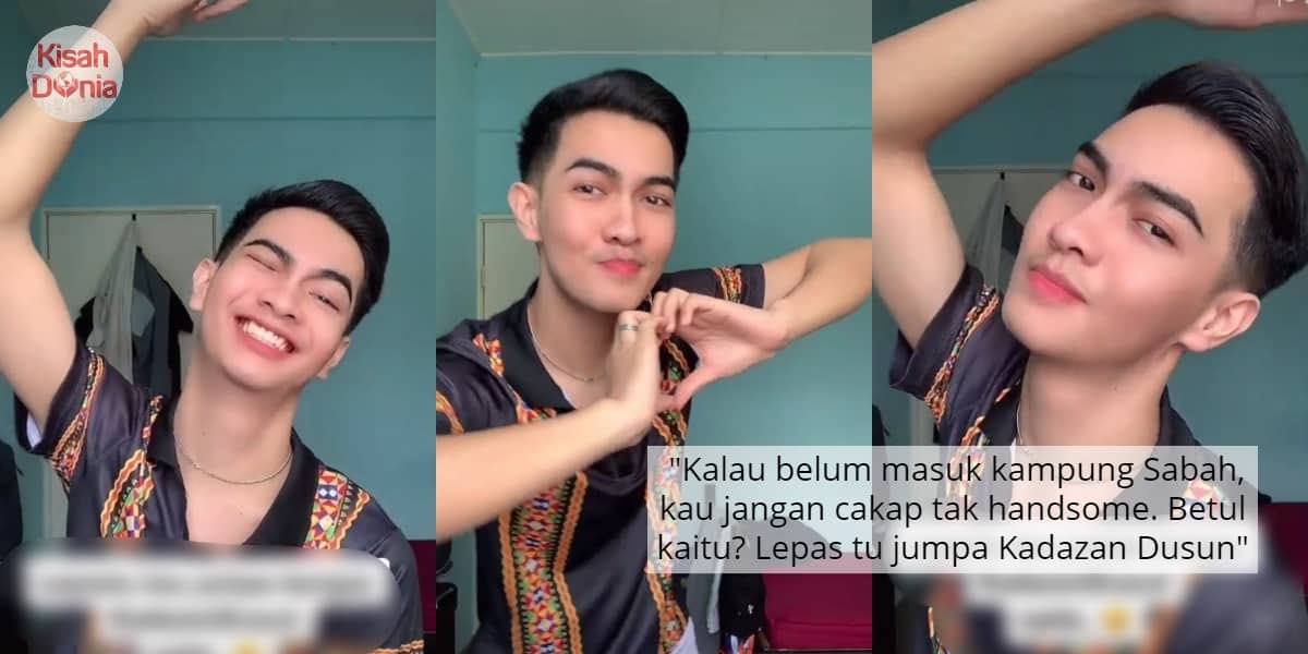 [VIDEO] "Sabahan Tak Handsome?"-Rupa Paras Jejaka Ini Buat Ramai Terjatuh Cinta 7