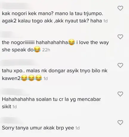 Disangka Dah Kahwin, Wanita Bebel Dalam Loghat ‘Nismilan’ Kata Masih Single