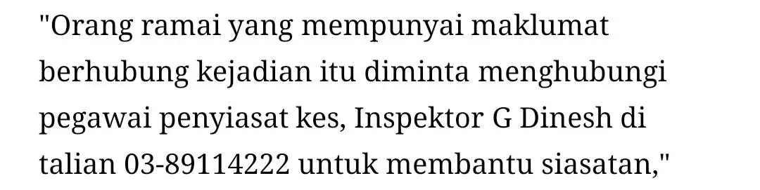 Tular Video Pemandu Cuai U-turn, Remaja Tanggung Derita Limpa Terpaksa Dibuang