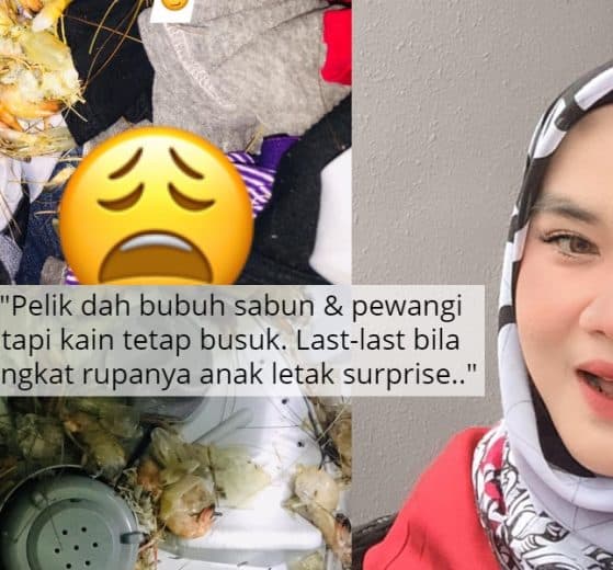 3 Kali Cuci Tapi Masih Berbau, Rupanya Ada 'Benda' Berenang Dalam Mesin Basuh 8 3 Kali Cuci Tapi Masih Berbau, Rupanya Ada 'Benda' Berenang Dalam Mesin Basuh 7