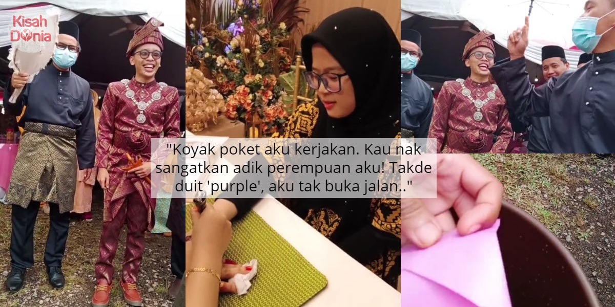 [VIDEO] Adat Johor, Pengantin Lelaki Pasrah Kena 'Ketuk' Bayar Tol Berkali-Kali 8
