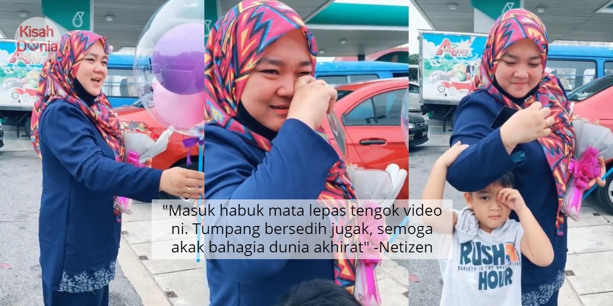 [VIDEO] Menjauh Demi Tugas Pada Negara, Berjurai Air Mata Isteri Terima Kejutan 39