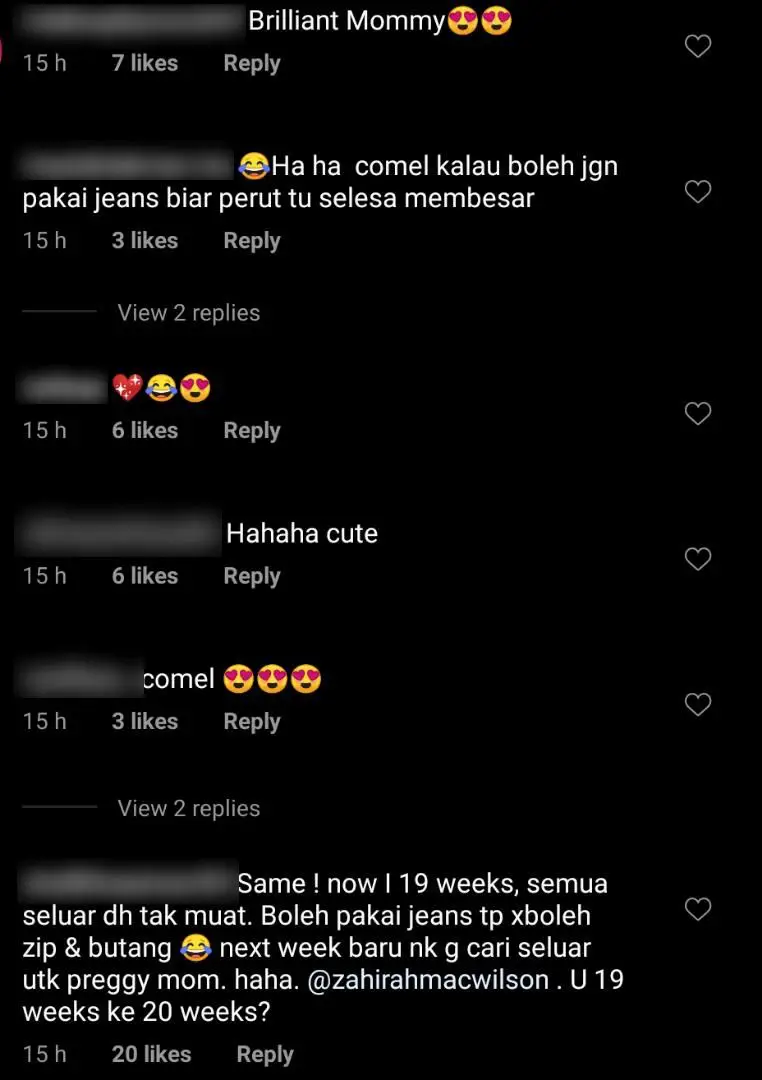 Zahirah MacWilson Ajar ‘Trick’ Guna Getah Rambut, Pregnant Tapi Nak Pakai Jeans