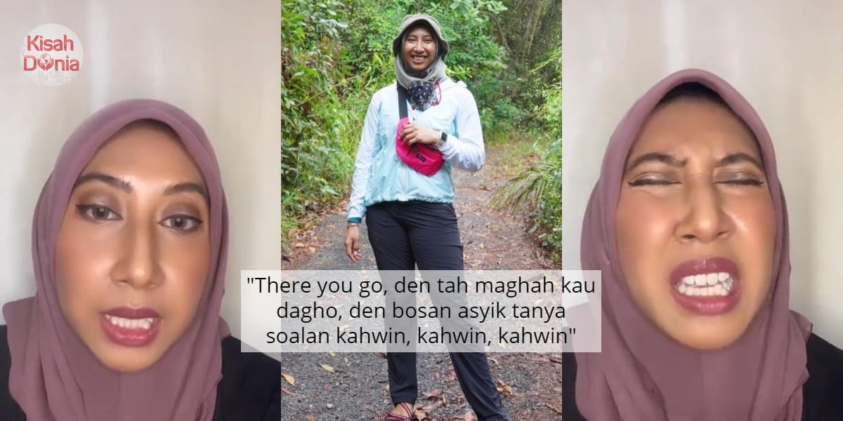 Disangka Dah Kahwin, Wanita Bebel Dalam Loghat 'Nismilan' Kata Masih Single 7