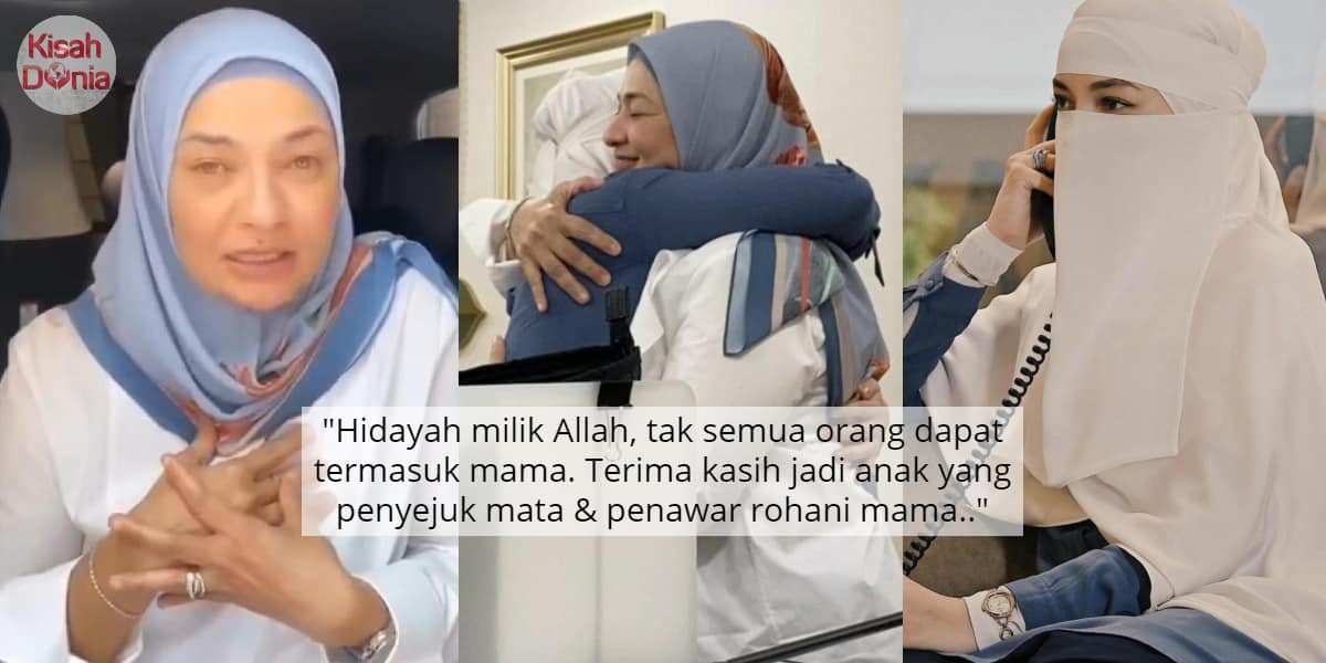“Sedih Dengan Diri Sendiri” -Tak Sangka Ini Isi Hati Ibu Lepas Neelofa Berniqab