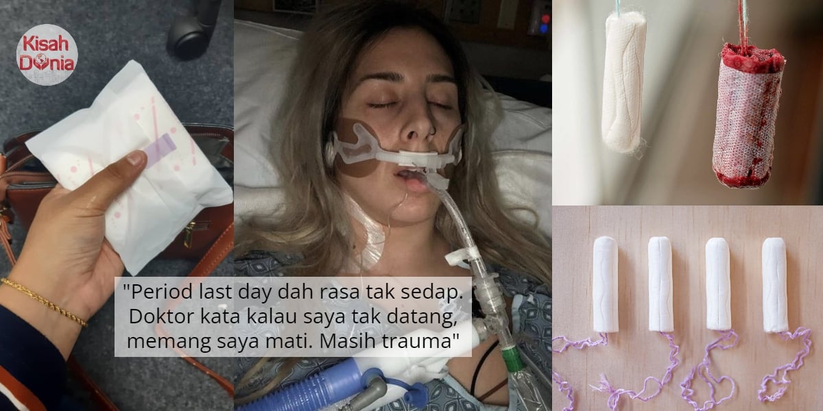 Masuk ICU, Wanita Nyaris Ajal Tampon Haid Jadi Sarang Kuman-"Pakai Pad Sajalah" 1