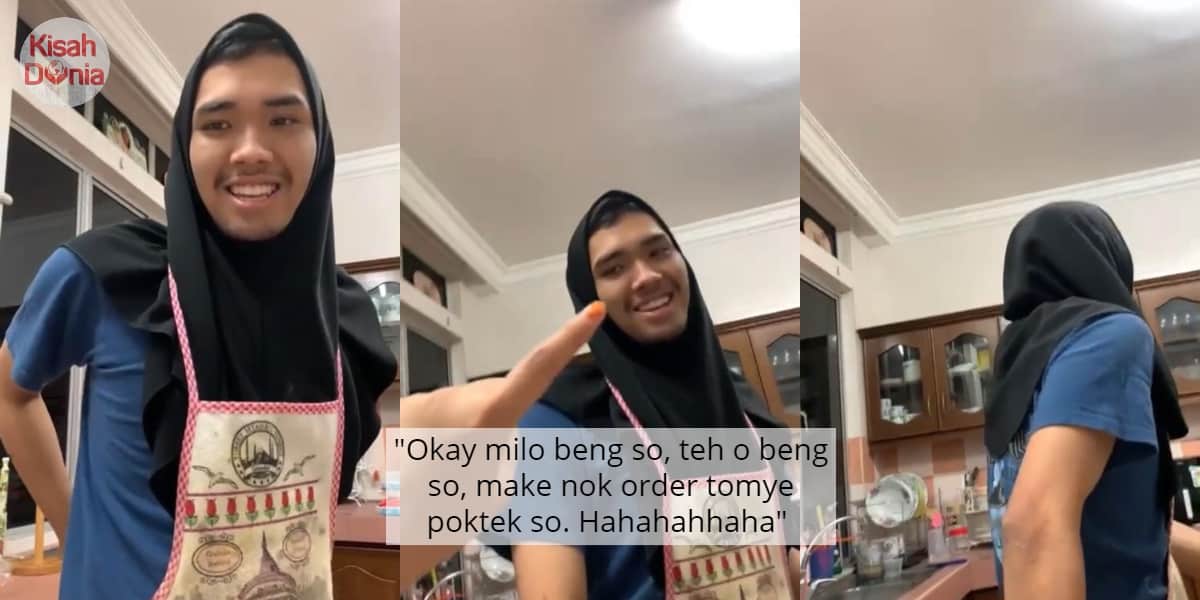 [VIDEO] Pasrah Layan Family Ambil Order Tomyam,Tapi Babak Last Buat Pecah Perut 4