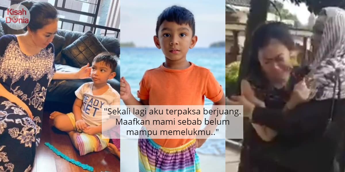 [VIDEO] Tak Tertanggung Rindu, Bekas Suami Tergamak Halang Jumpa Anak Sendiri 5