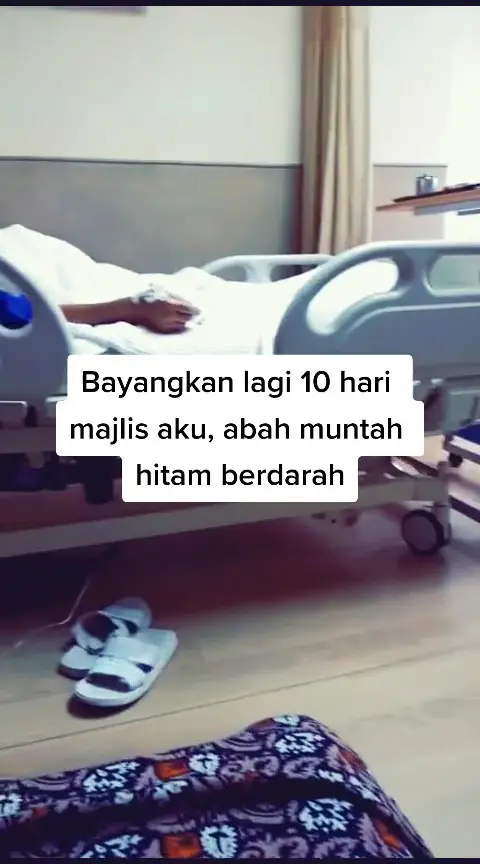 Lagi 10 Hari Nikah Abah Muntah Hitam, Wanita Sanggup Gadai Emas Demi Rawatan