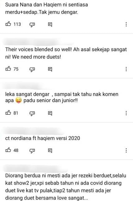[VIDEO] Senior VS Junior, Duet Haqiem Rusli & Siti Nordiana Dipuji Mantap Habis 4
