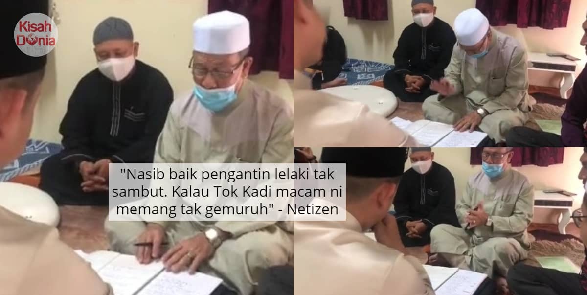 Video Itu Baru Cubaan Tok Kadi Sempat Usik Sebelum Akad Nikah Bikin Dekah Kisah Dunia