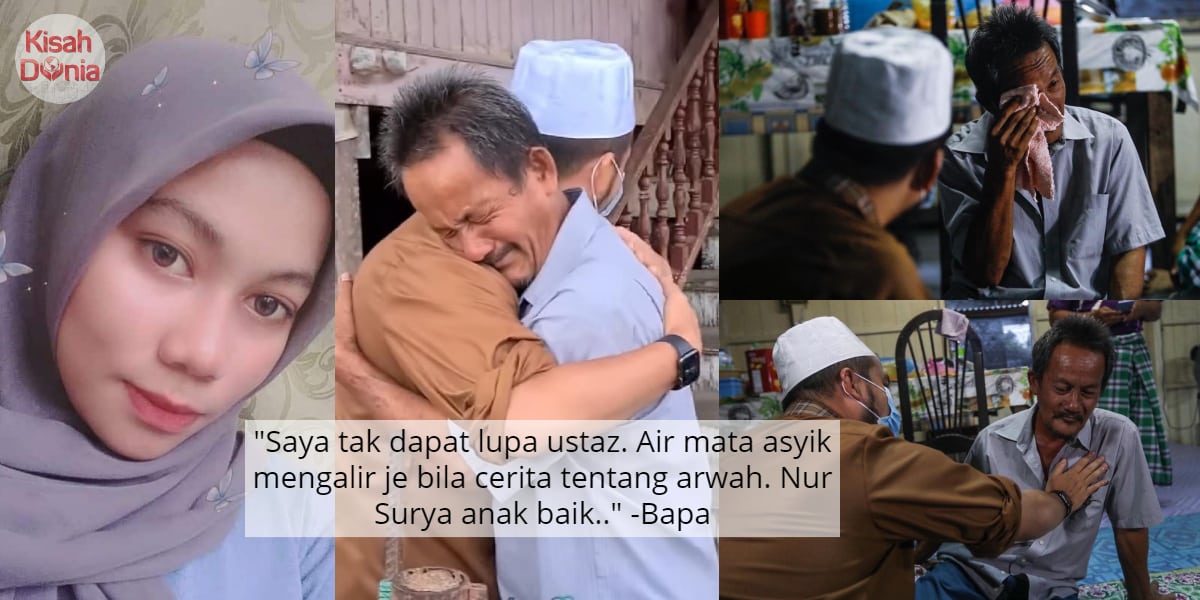 [VIDEO] Tragedi Hitam Nur Surya, Ayah Tak Henti Nangis Didakap Ustaz Ebit Lew 9