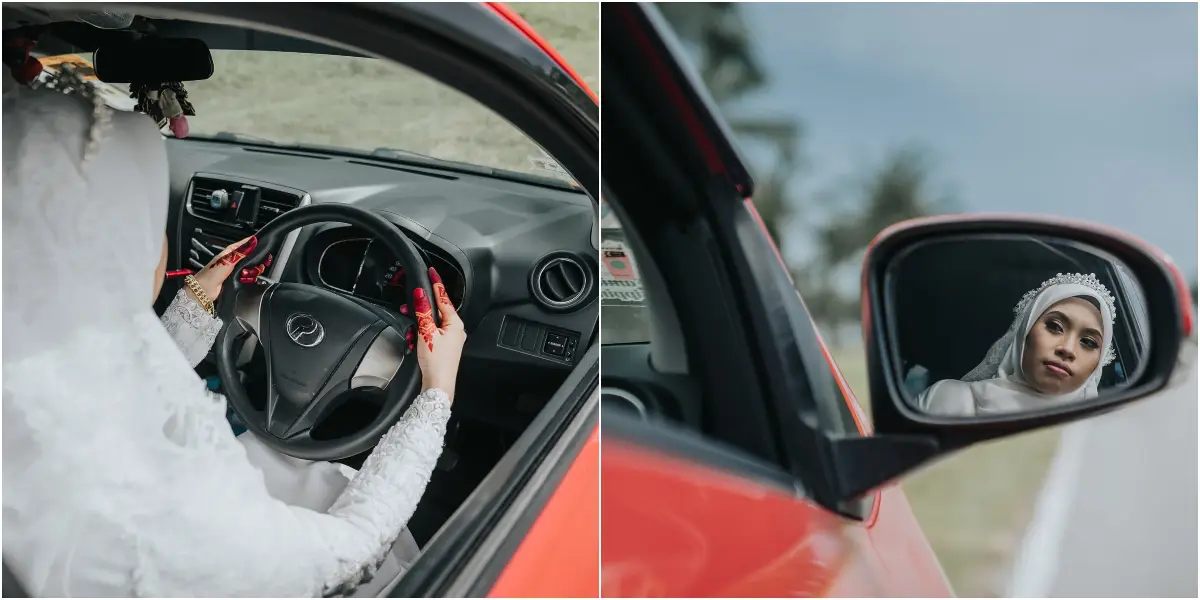 Jodoh ‘Tersangkut’ Waktu Kereta Rosak, Kisah Pertemuan Pengantin Ni Sweet Teruk