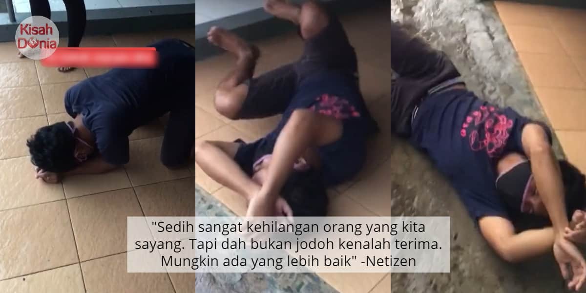 [VIDEO] 9 Tahun Bercinta Tapi Awek Kahwin Lain, Pemuda Berguling ‘Jiwa Kacau’