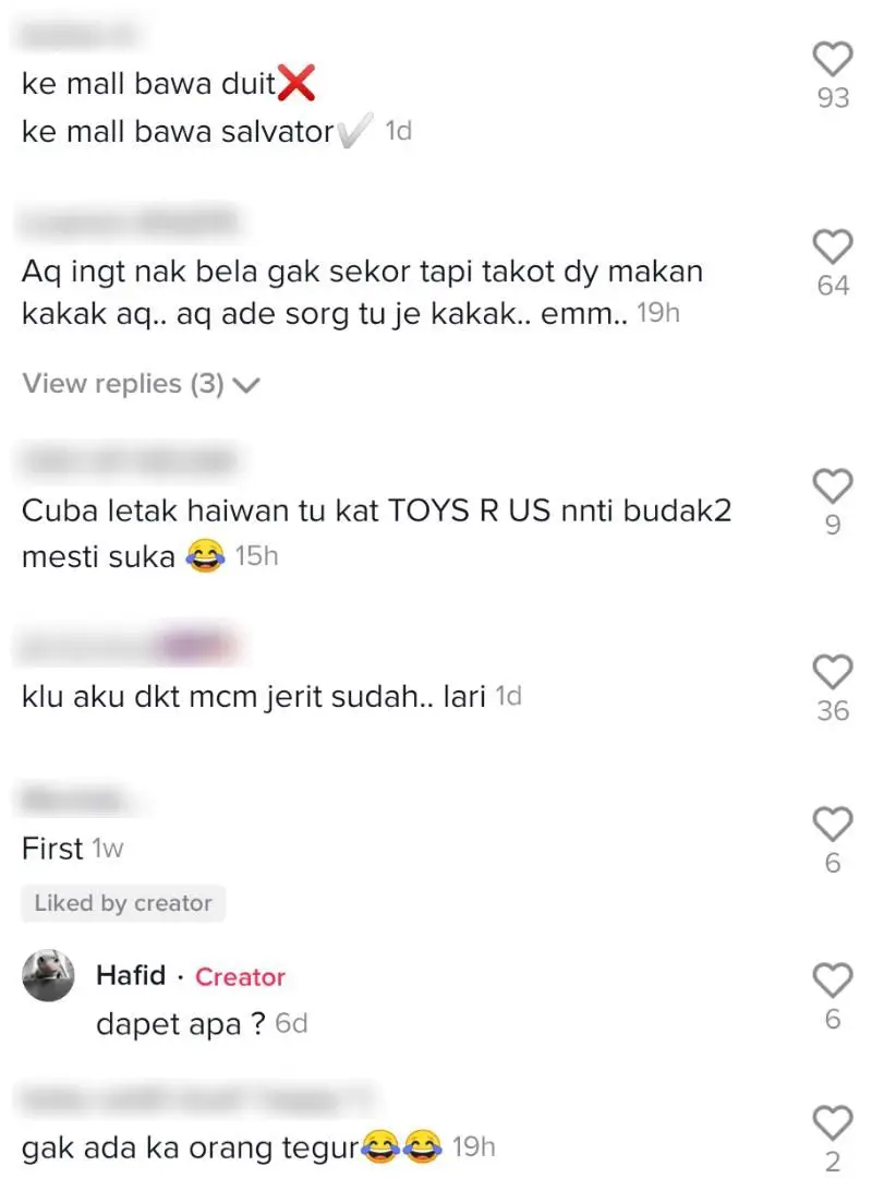 Kecoh 1 Mall, Member Cuak Nampak Kepala ‘Raksasa Misteri’ Keluar Dari Beg