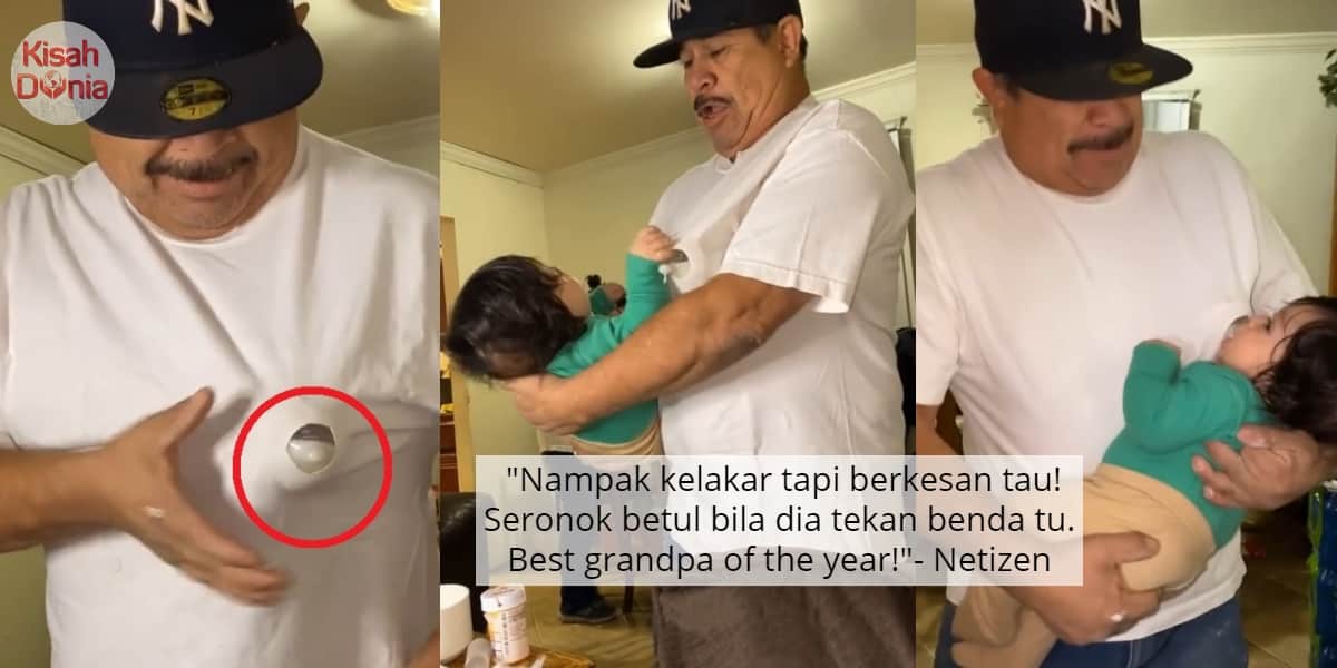 Cucu Payah Hisap Susu Botol, Atuk Terpaksa 'Menyamar' Sebagai Ibu Breastfeeding 1