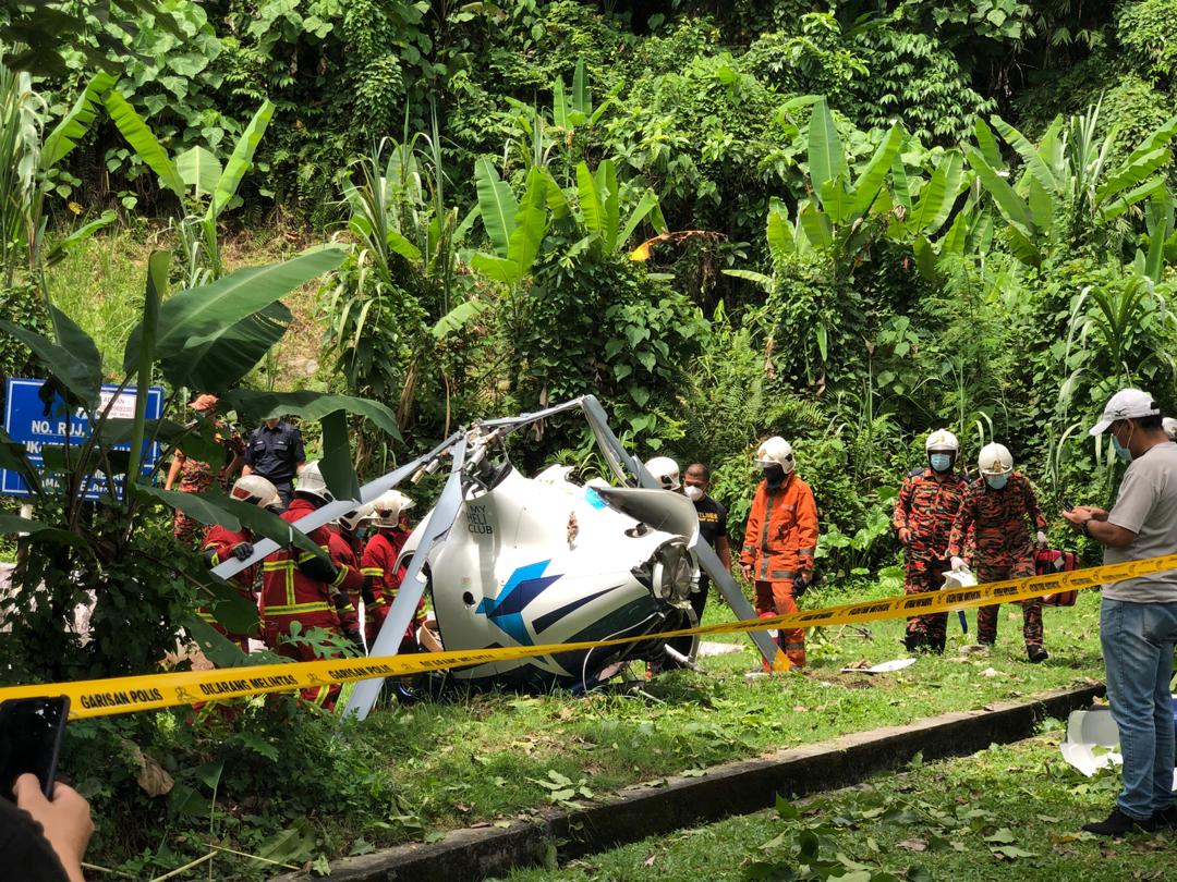 Tular Gambar Tragedi Helikopter Terhempas, Abang 'Cam' Lengan & Jam Adik 3