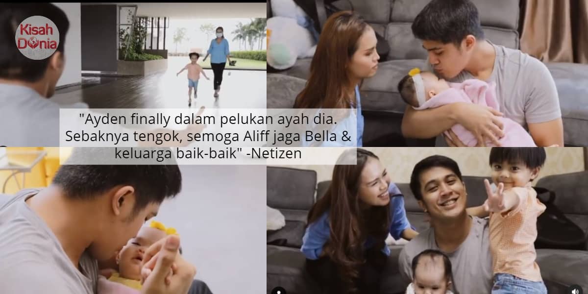 [VIDEO] Pertama Kali Jumpa Lepas Lahir, Aliff Aziz Sebak Dapat Pangku Anak Ke-2 11