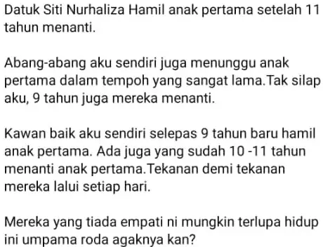 Kehamilan Kedua TokTi Jadi Bahan Lucu -“Lebih Sedih Datang Dari Wanita Sendiri”