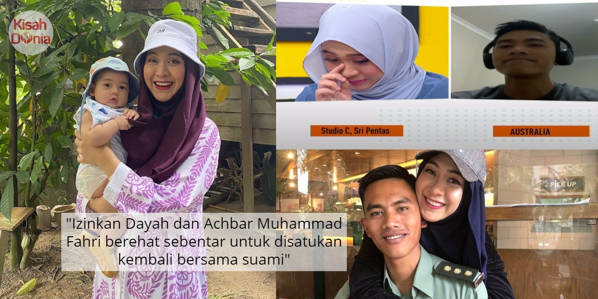 [VIDEO] First Time Bakal Jumpa Anak, Ucapan Suami Untuk Dayah Bakar Bikin Sebak